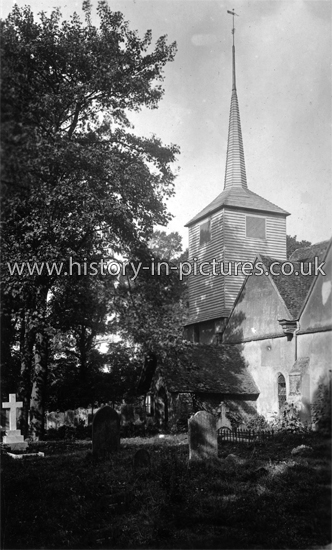 Eastwood Church, Essex. c.1910.